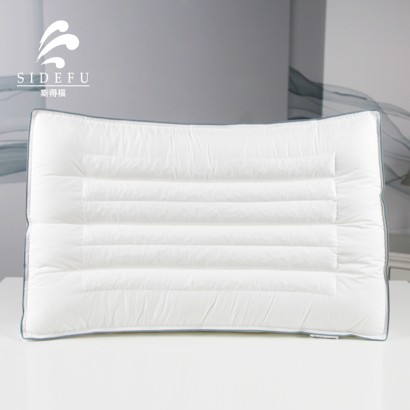 Microfiber and PE Pipes Filling Neck Pillow