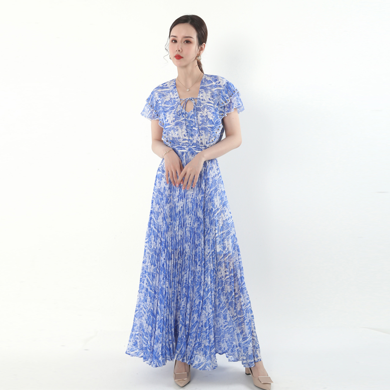 ladies polyester dress