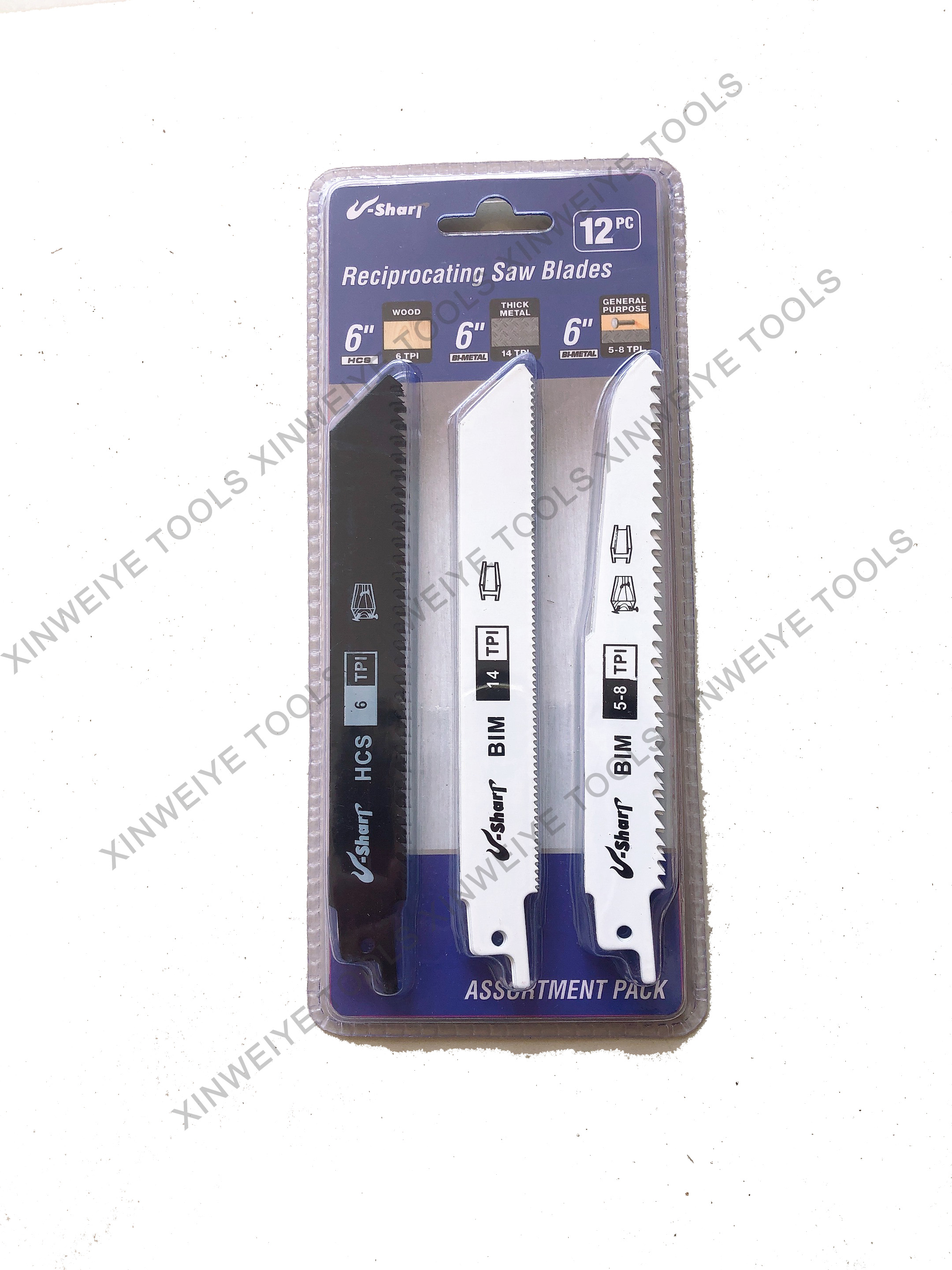 saw blades Set（Reciprocating 12PC）