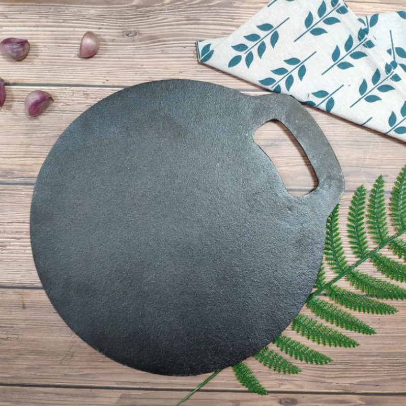 Cast iron grill plate