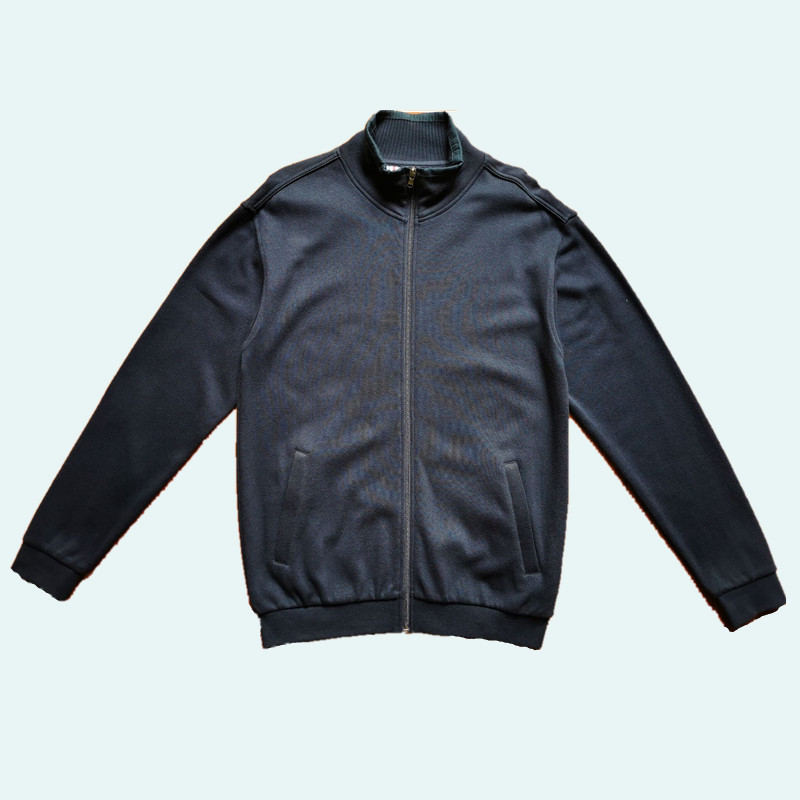 Men's jacket with zipper opening