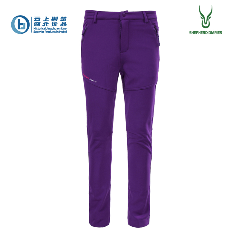 Women's winter outdoor climbing softshell long trousers