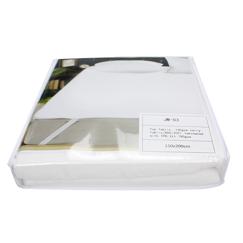 Amazon wish waterproof and anti-mite wholesale mattress protector