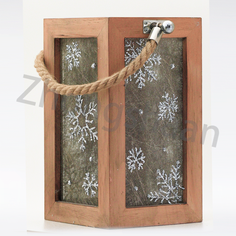 HAND PAINTED lantern