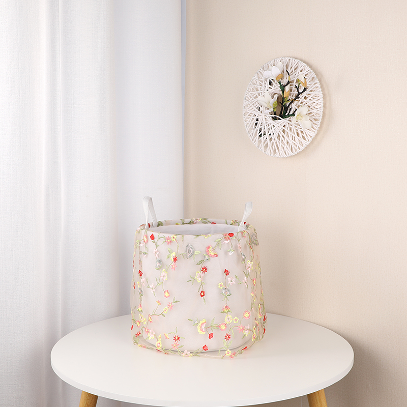 Fabric storage baskets