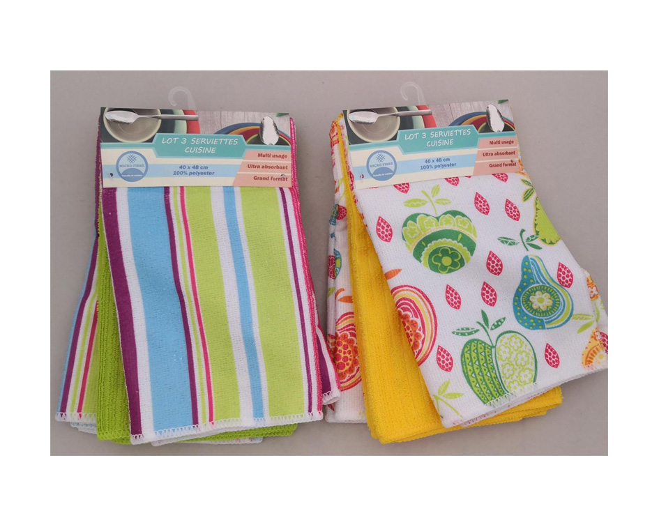 microfiber kitchen towel set