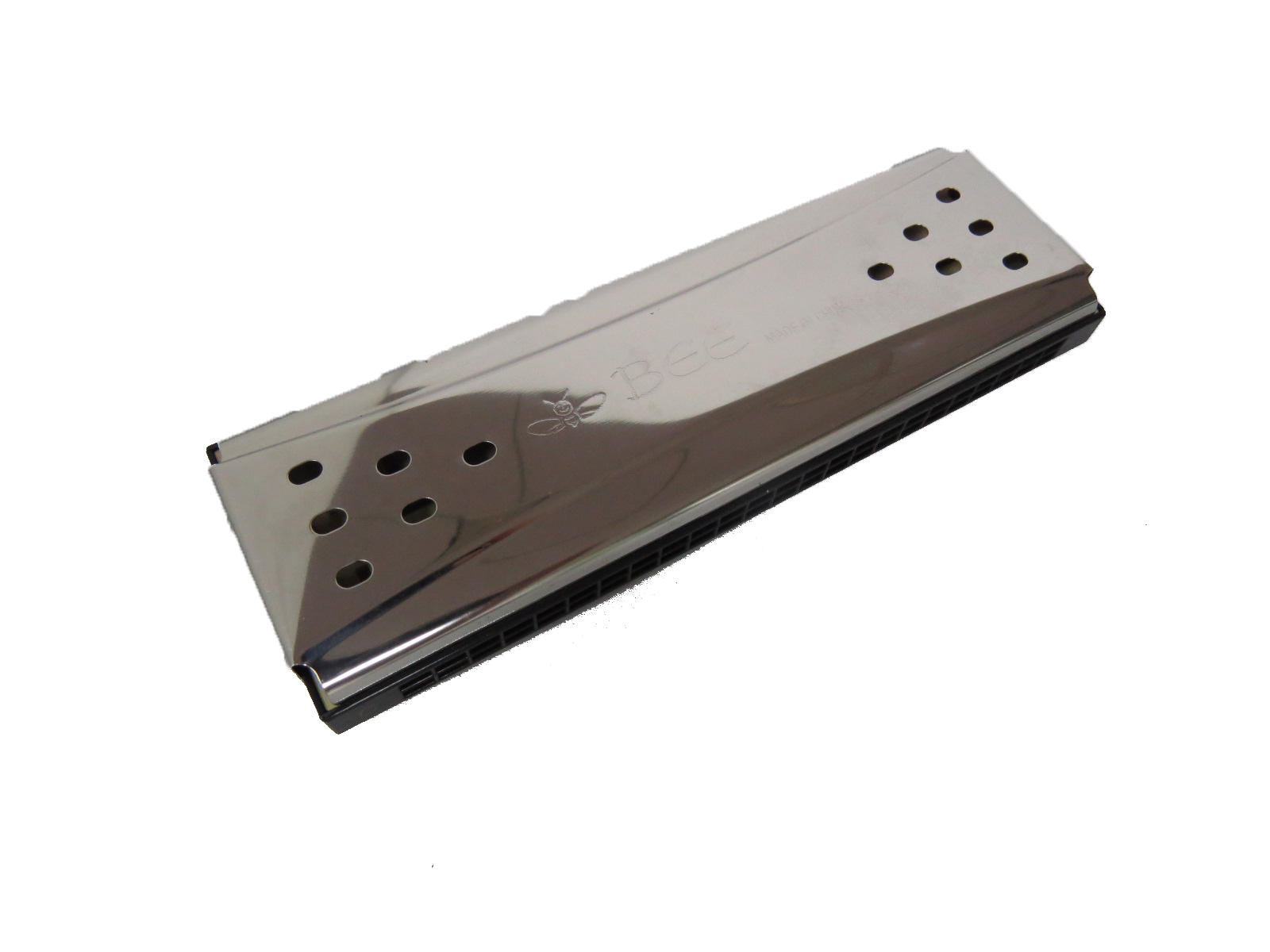 24 hole double side metal harmonica
