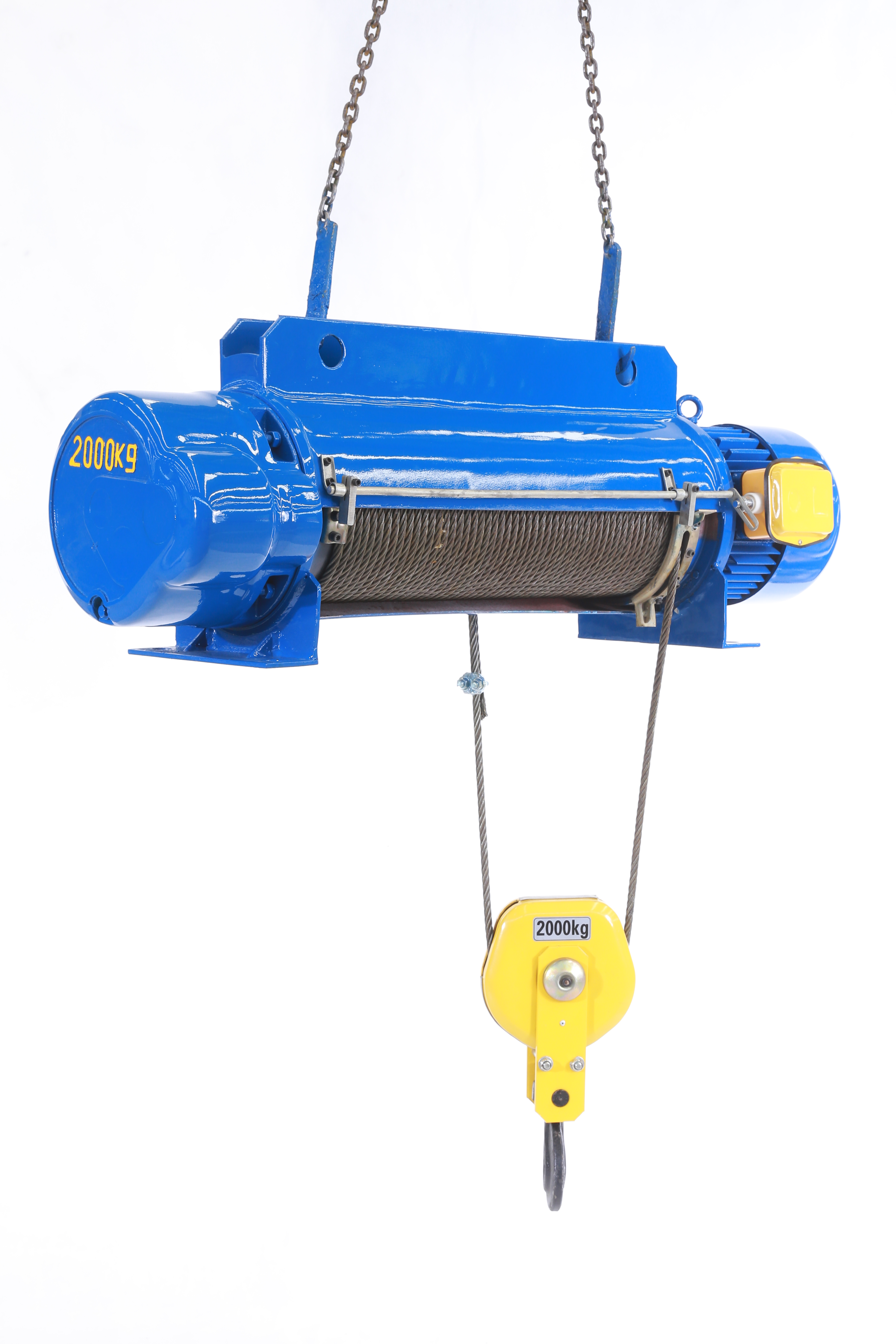 CD1 electric wire rope hoist without trolley