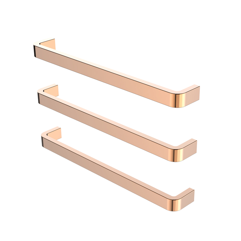SHARNDY heated towel bar rose gold 12V low voltage single bar electric towel dryer