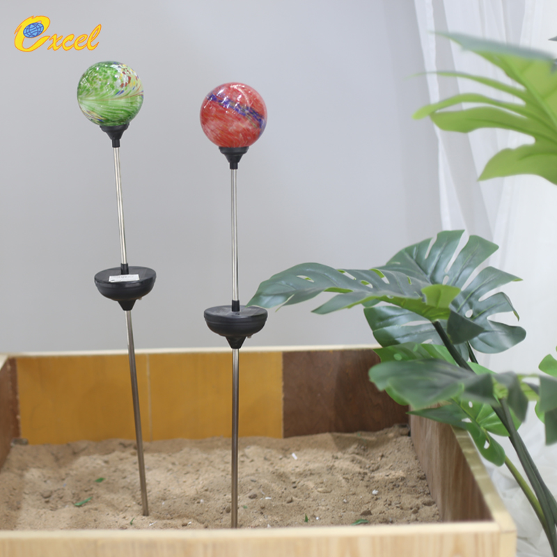 Solar glass garden sticker