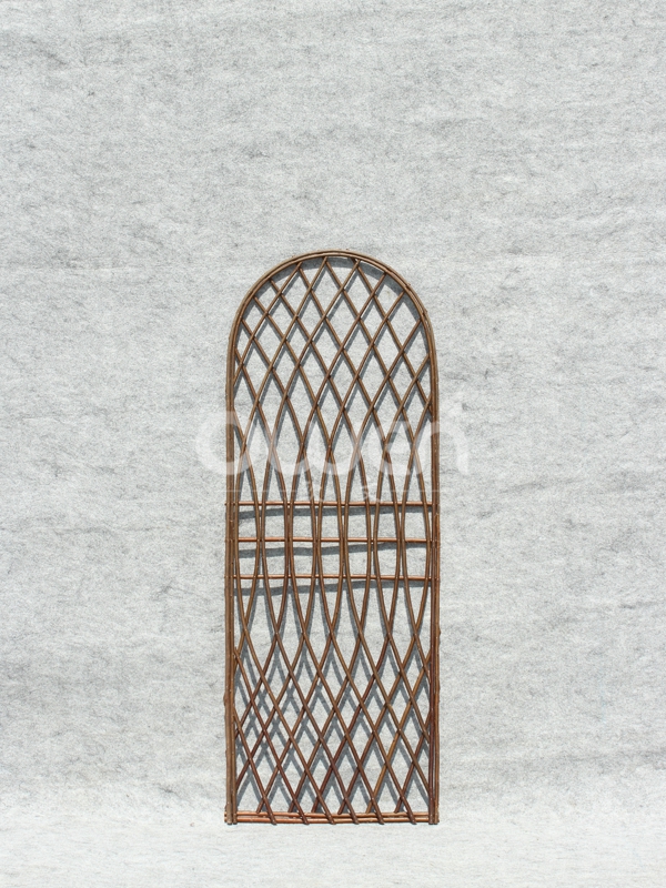 Framed Willow Trellis Panel