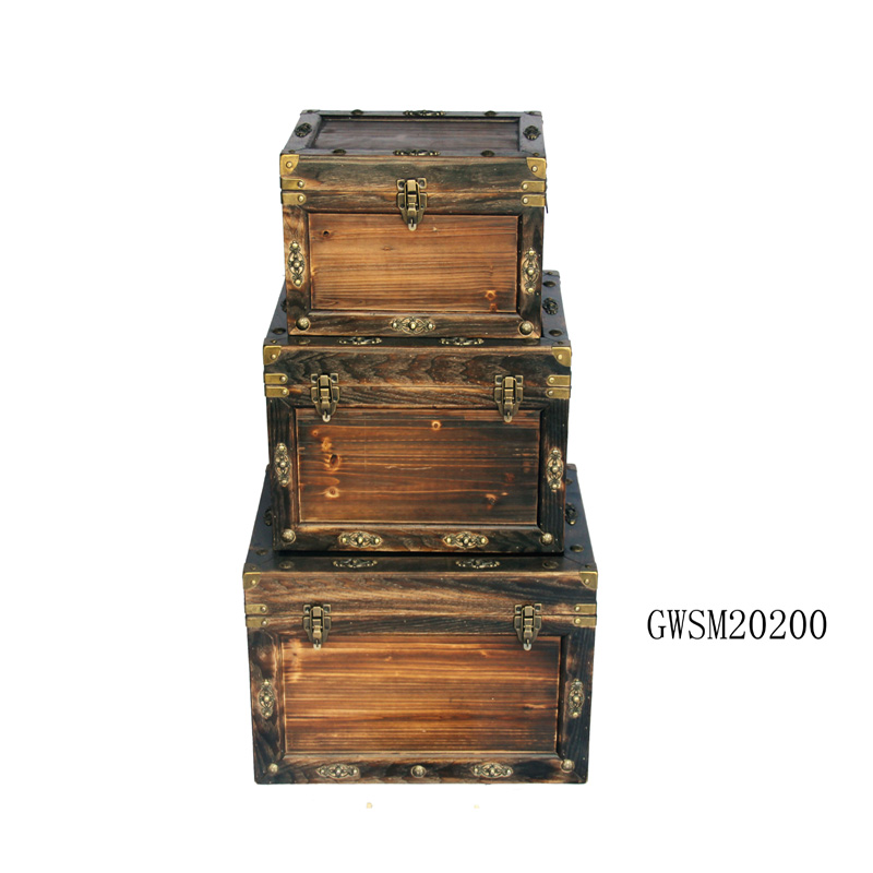 wooden trunk