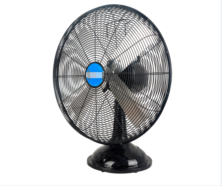 120V 16" Household Retro Metal Table Fan Vintage Look Oscillating desktop