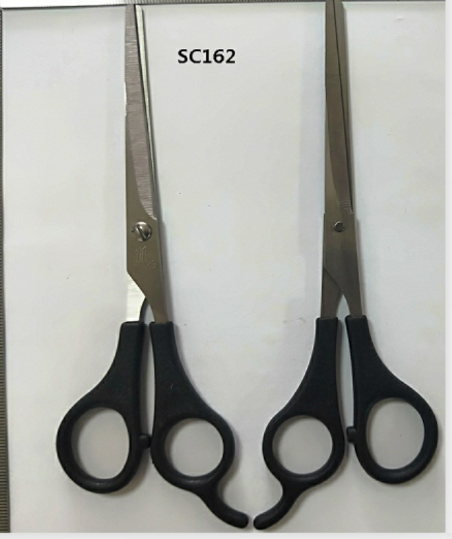 Wholesale Available Plastic handle Most Cheap Household Best Scissors Hair Professional Barber Scissors Hair Cut