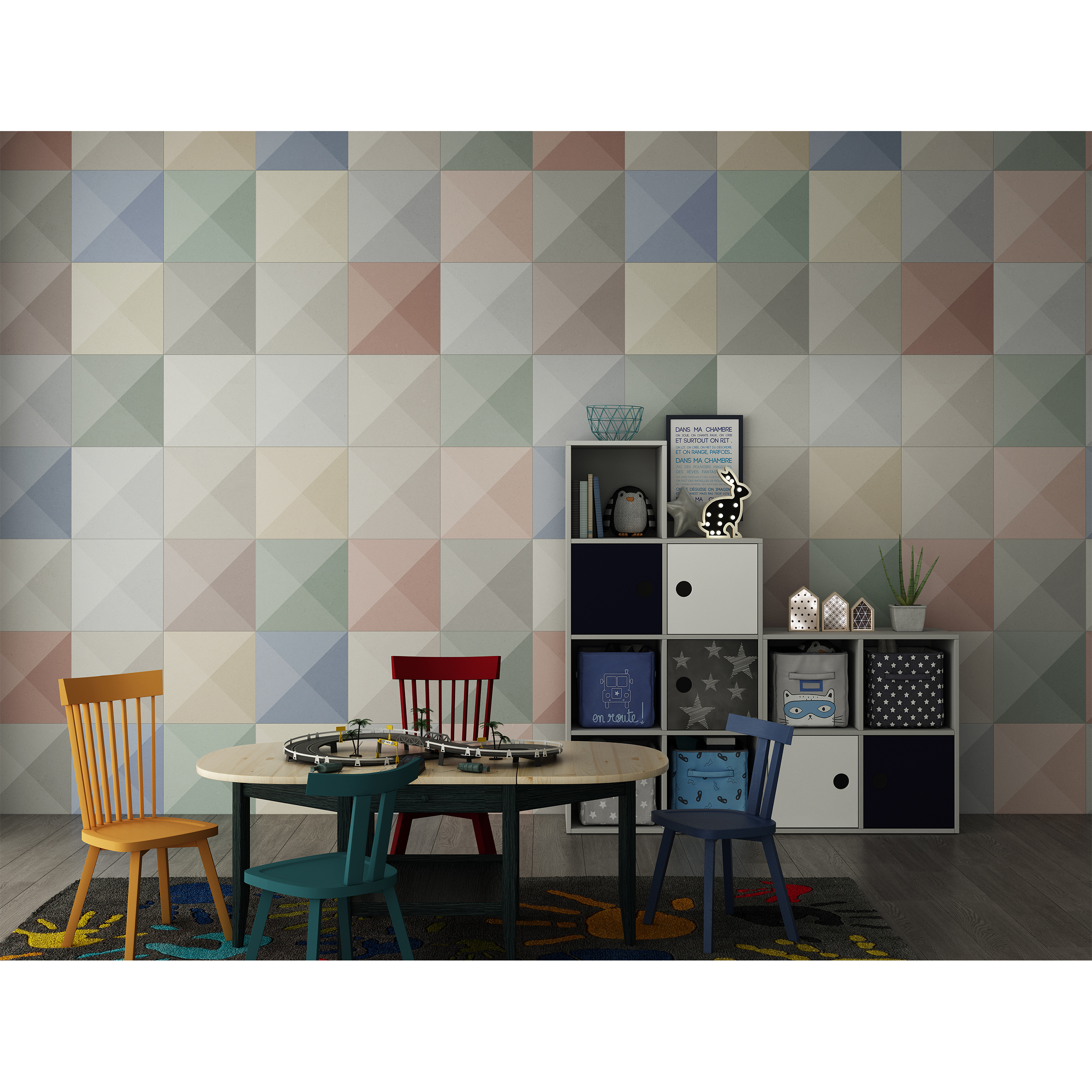 SPC digital print wall panel