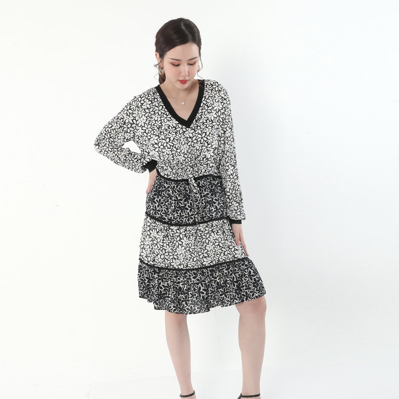 ladies polyester dress