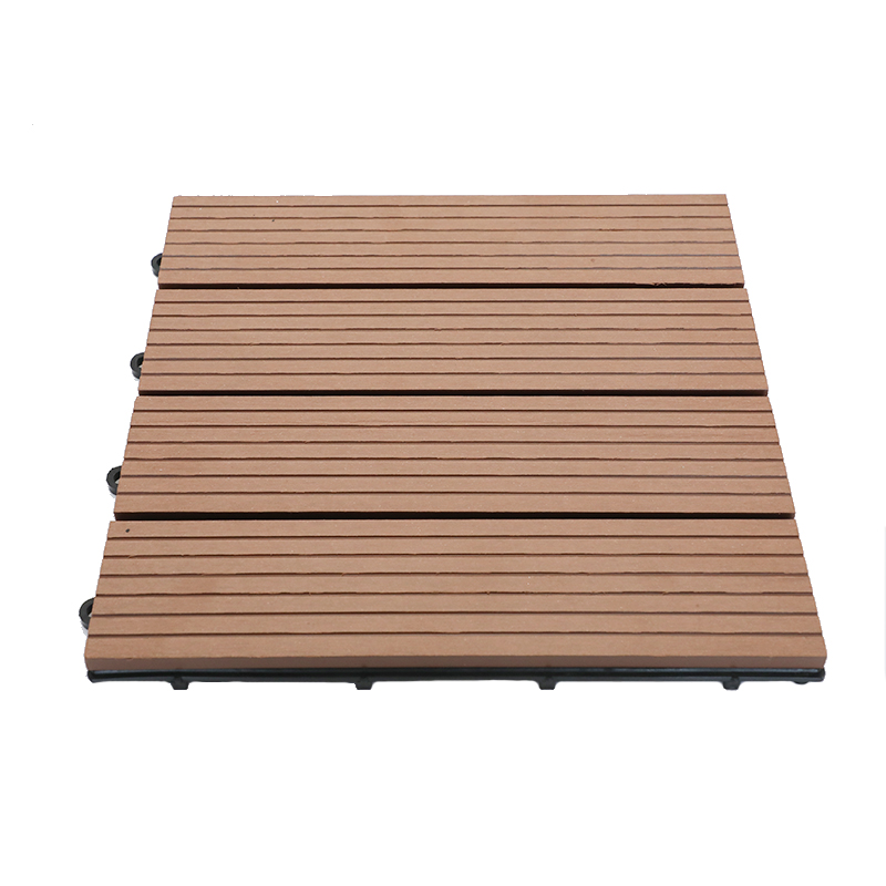 Wooden plastic tile