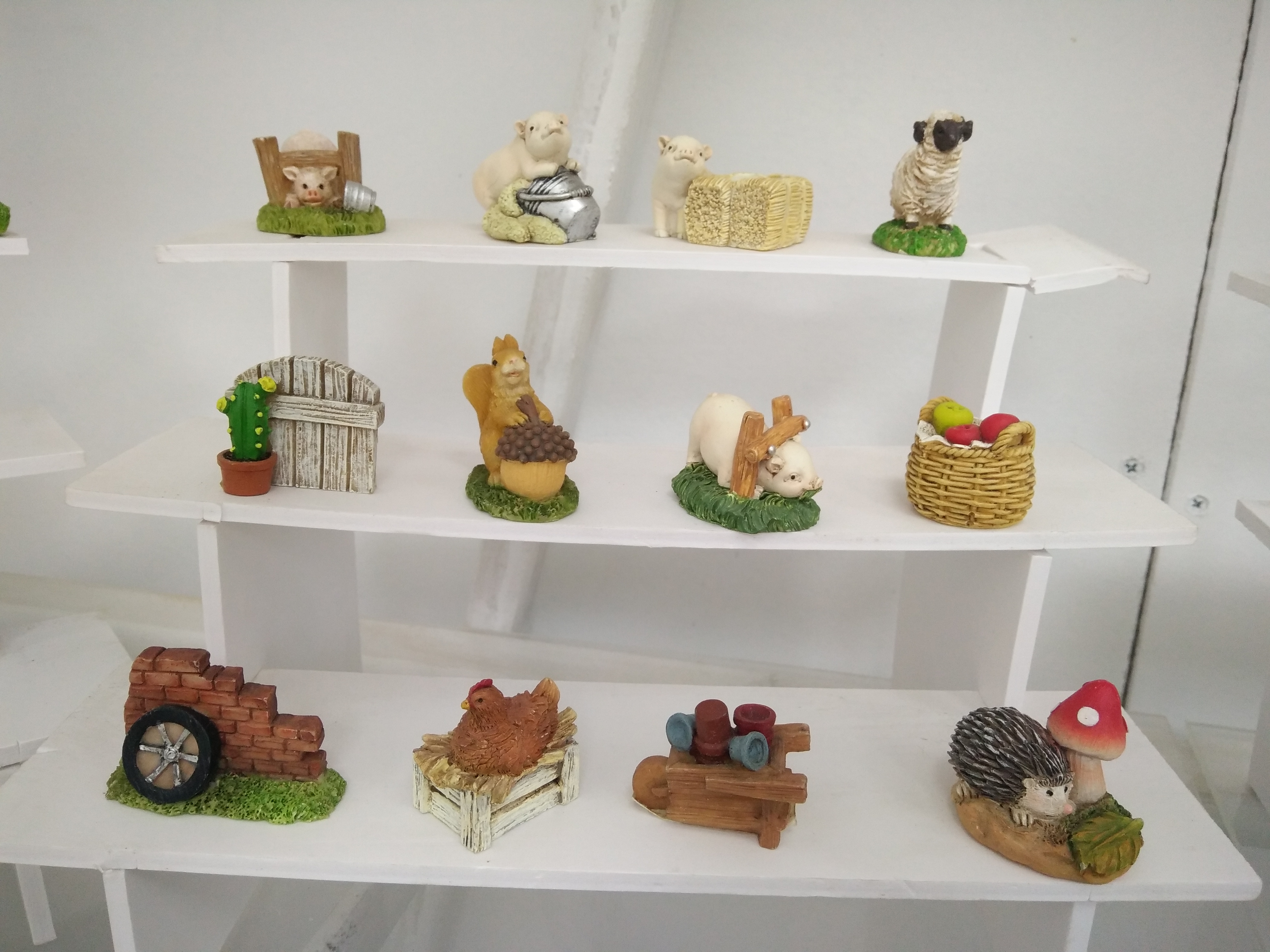 Resin decoration, key chain - animal