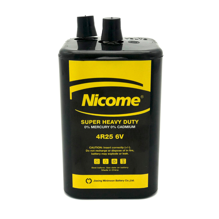 Dry Battery / Zinc Carbon Battery 4r25 6v