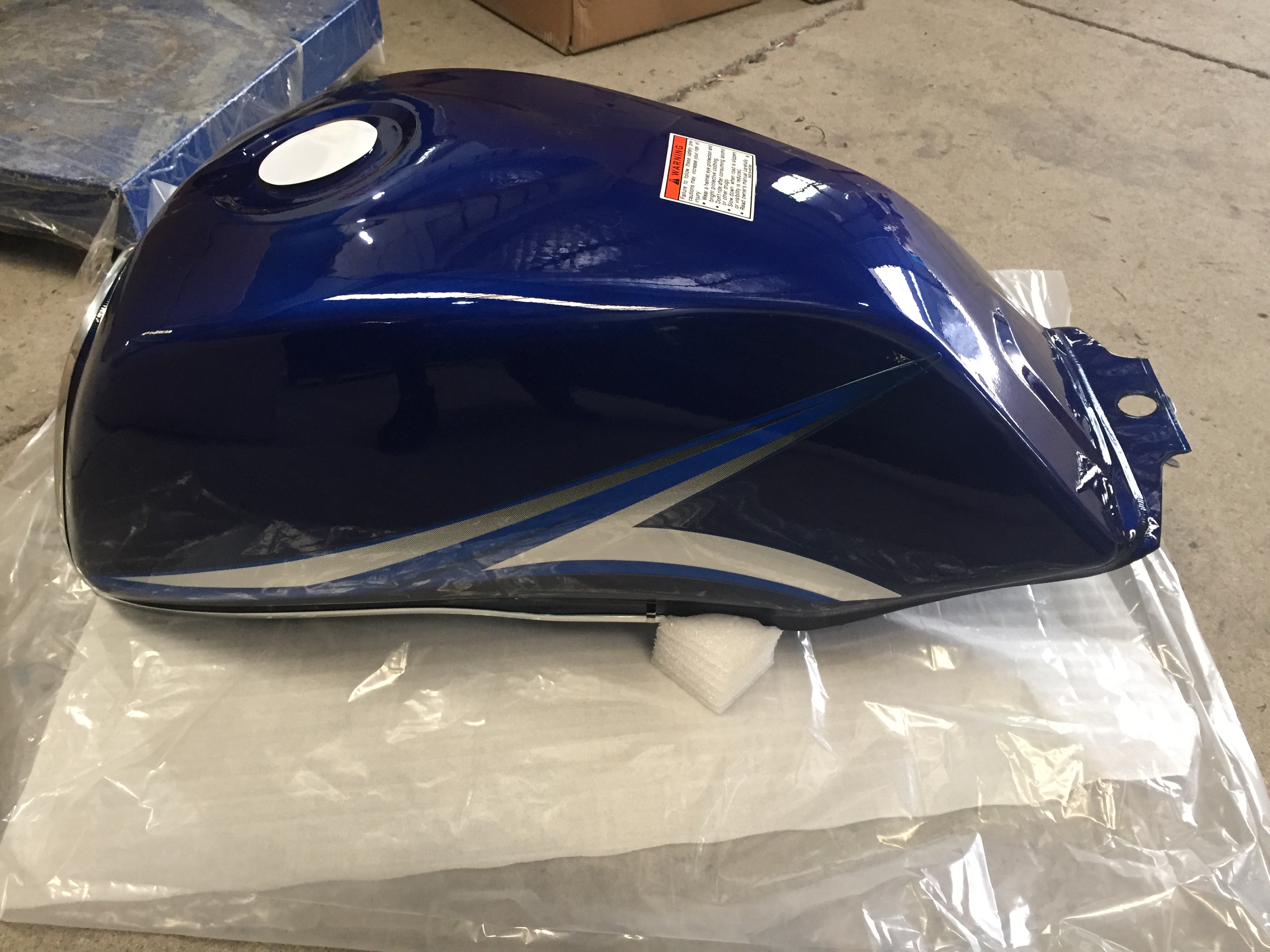 motorcycle oil tank