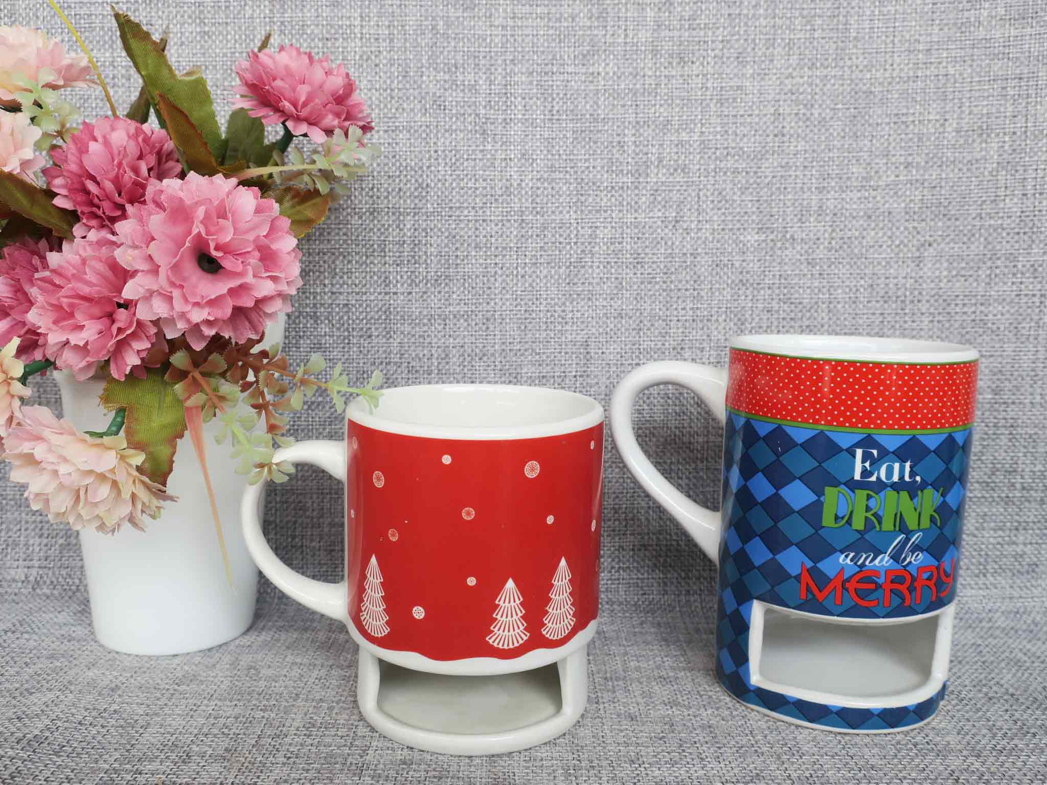 Mug ，biscuit cup, ceramic mug, milk cup, pocket cup, gift ,promotion