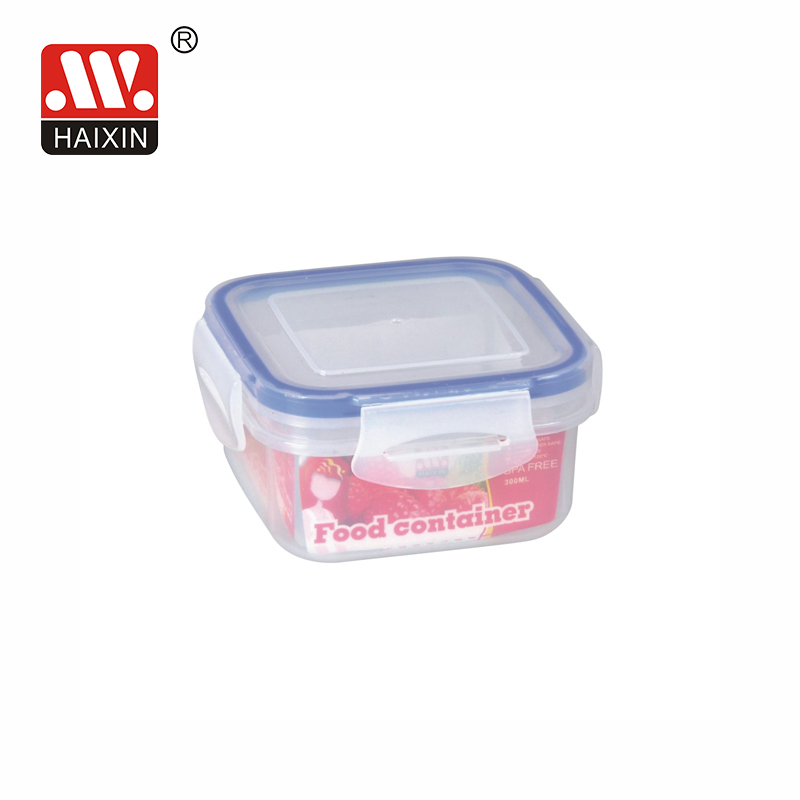 Plastic Food Storage Containers Lock Lid Silicone Airtight Microwaveable Dishwasher Safe Lunch Box