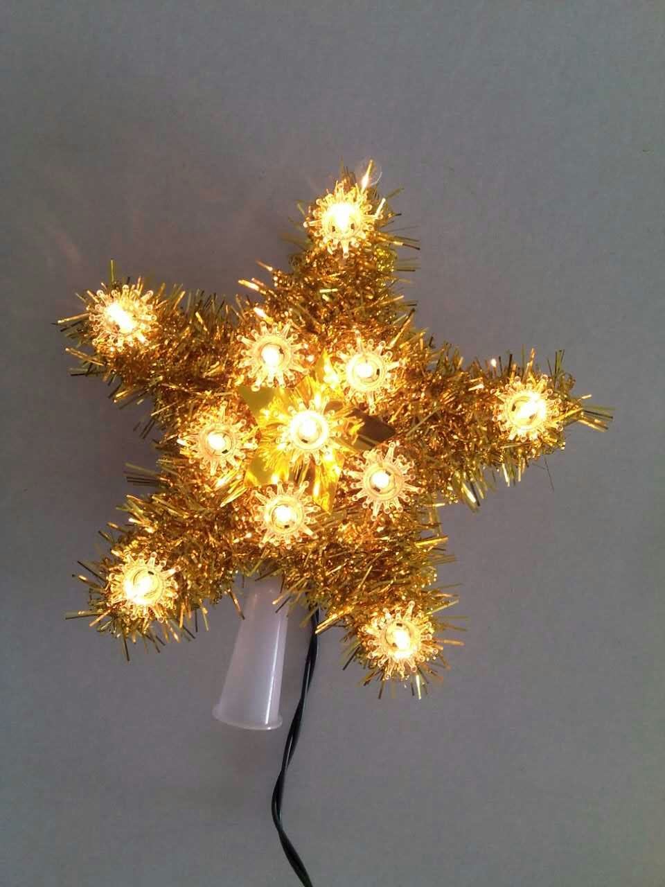 tree top light, christmas lights, decorative lights