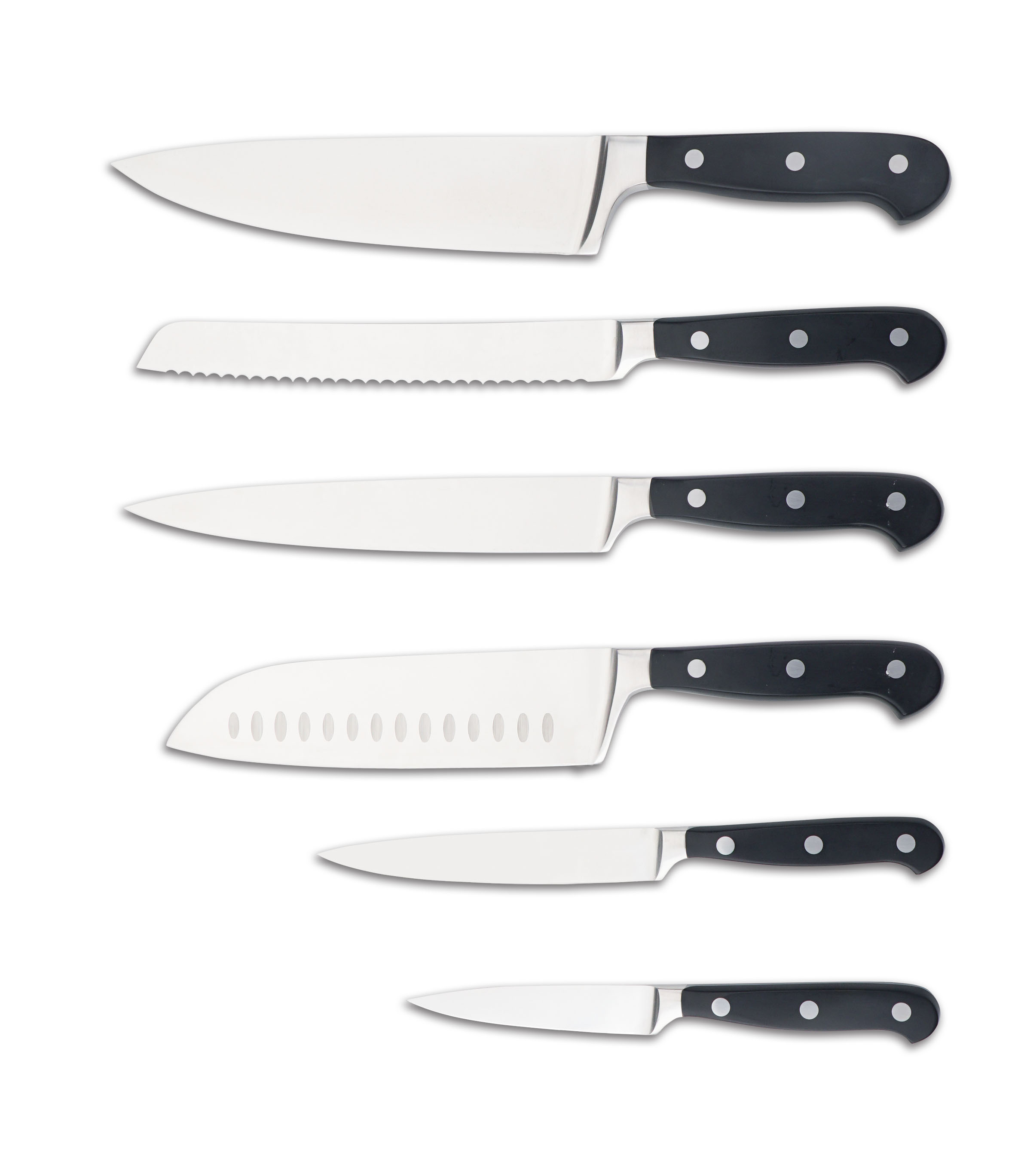True Forged Kitchen Knife with ABS Handle.XY1901 Real Forge
