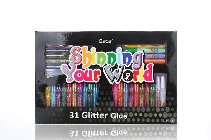31color glitter glue set