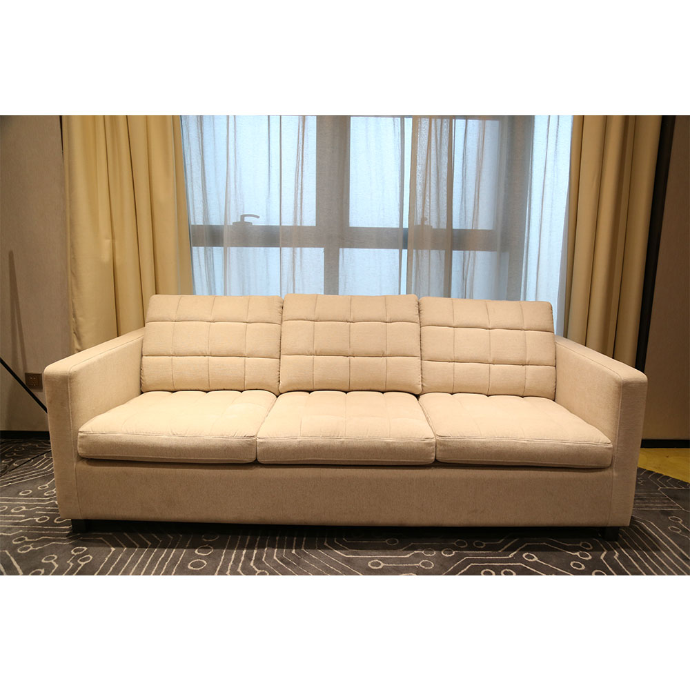 Sofa bed in hotel