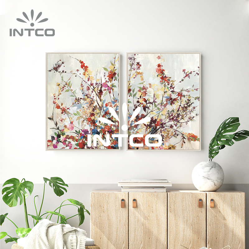 Canvas Set-colorful plants