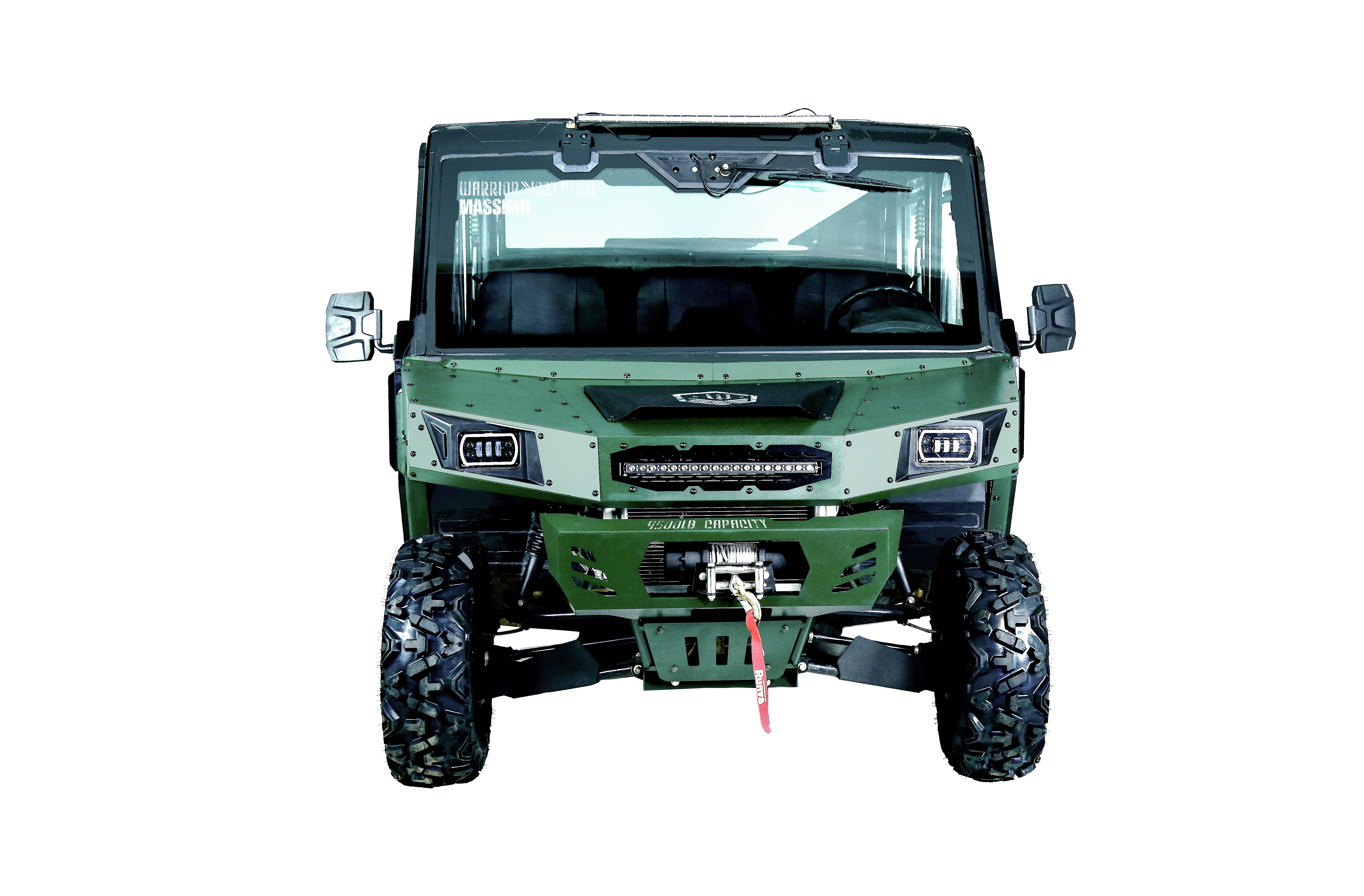 Off-road Utility Vehicle with HVAC assy
