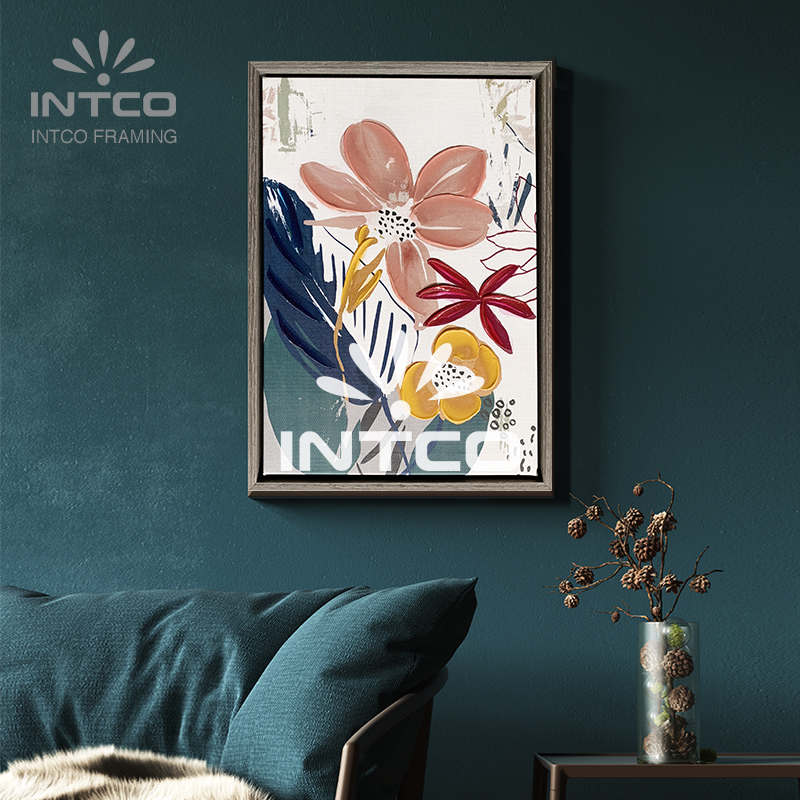 Hand painting canvas-cozy flower