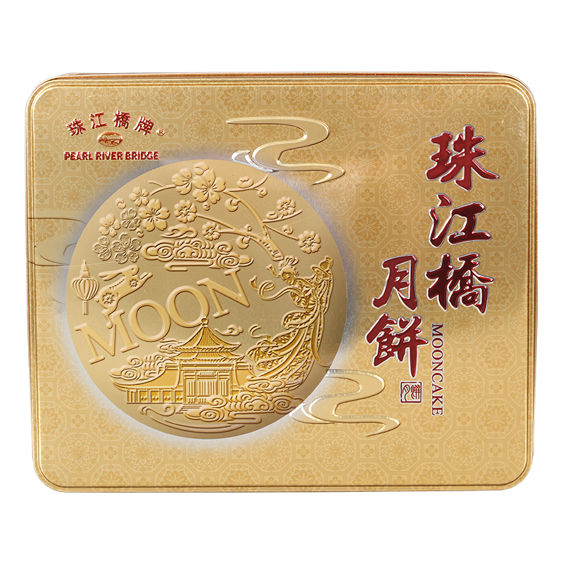 PEARL RIVER BRIDGE MOONCAKE (1 YOLK / 2 YOLKS) 640g/750g [Mid-Autumn/Moon Cake]