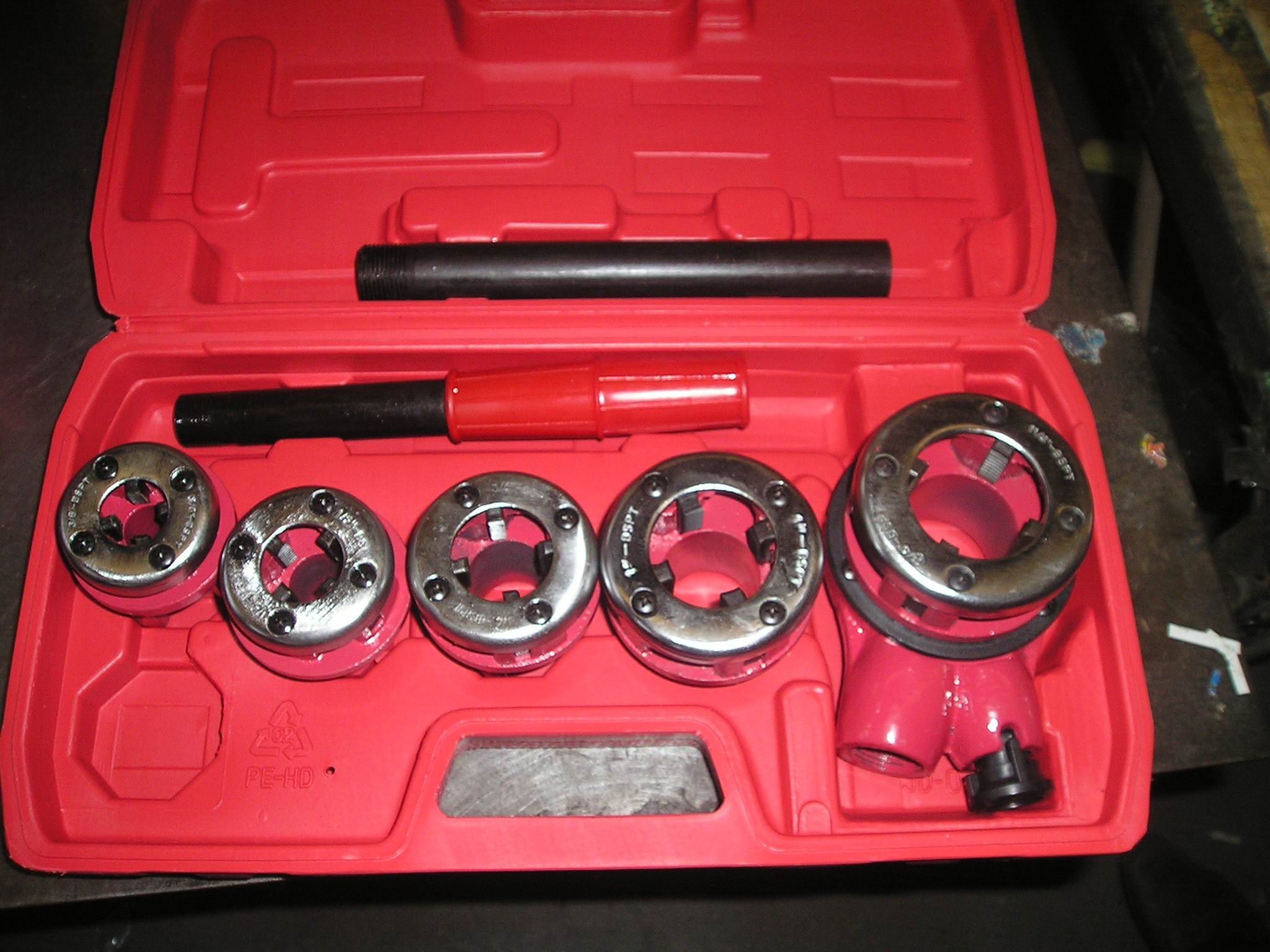 Modle 62 Ratchet Die Stock 5pcs Set