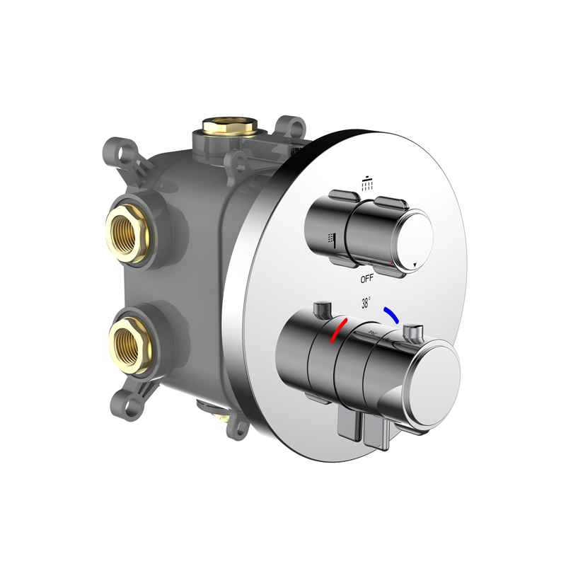 Concealed 3-functions thermostatic bath mixer SD5026-3