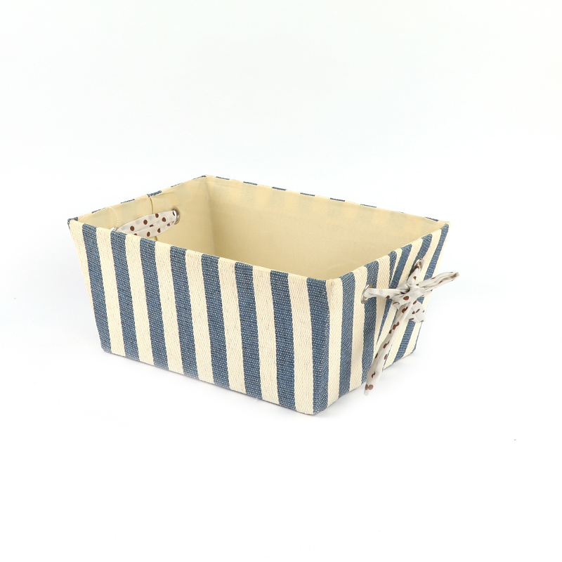 Cardboard storage basket