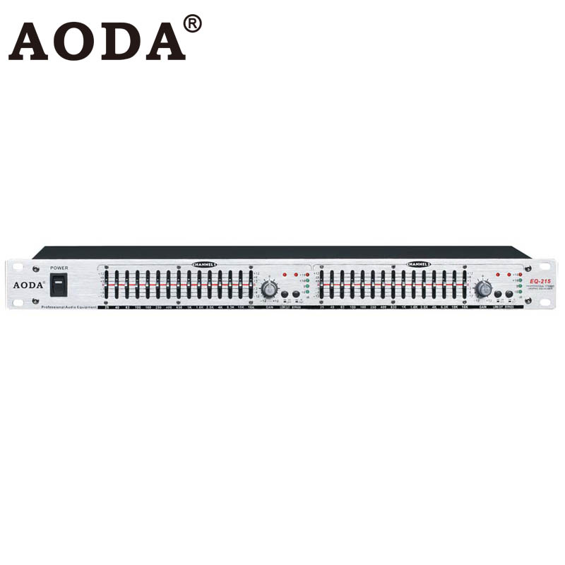 EQ-215 Professional Stereo 15 Band Graphic Equalizer