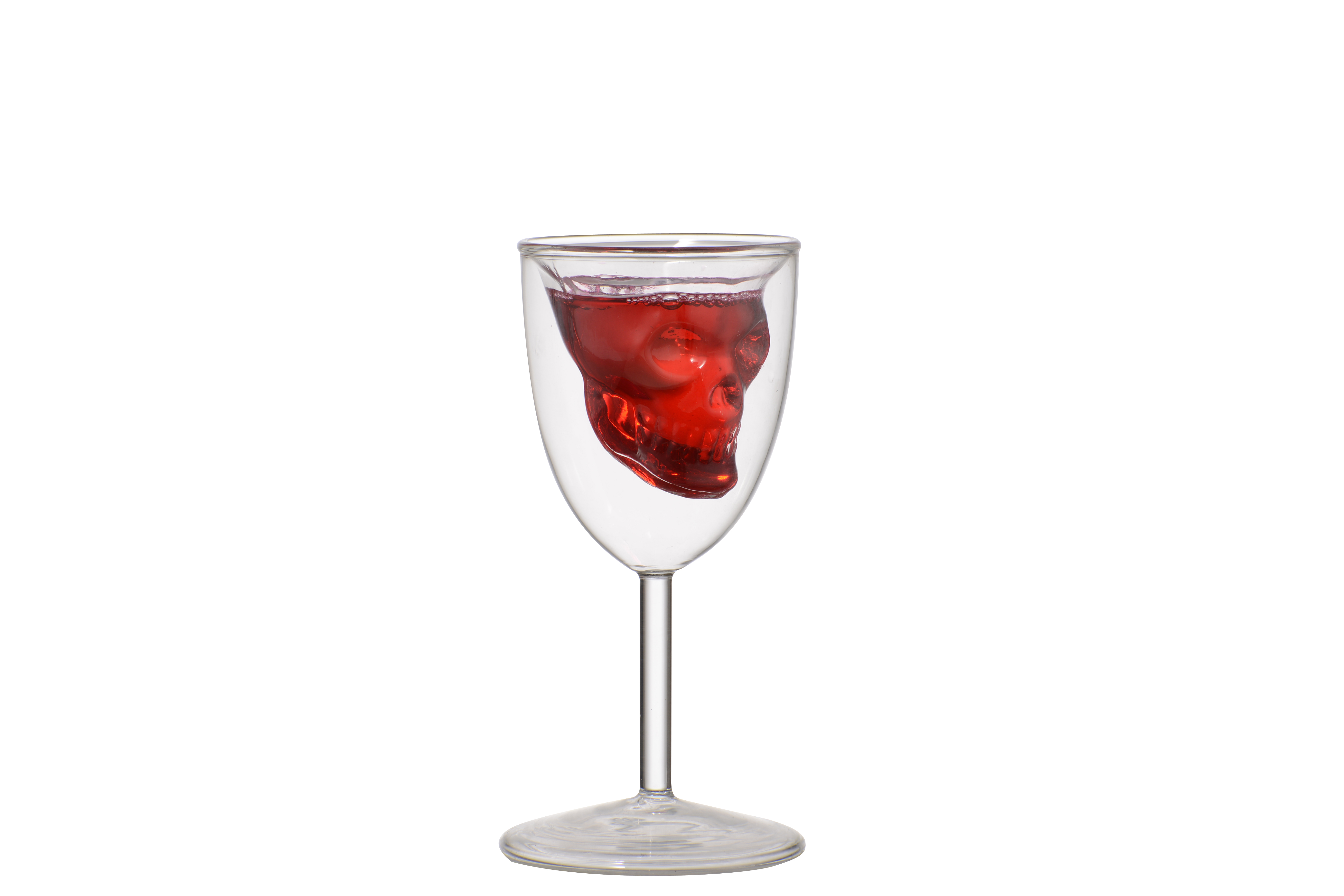 Red wine glass