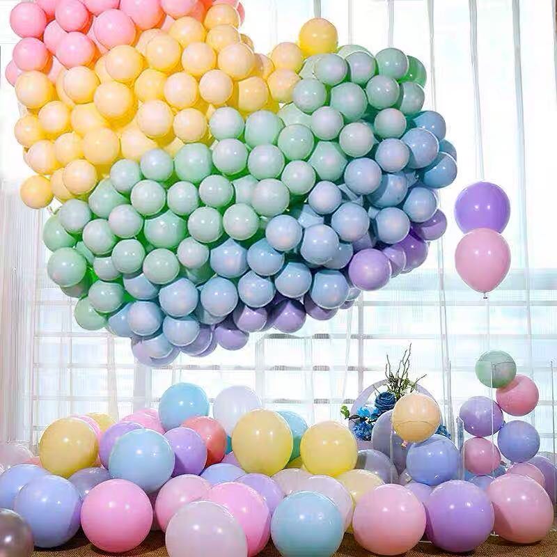 Colored latex balloon