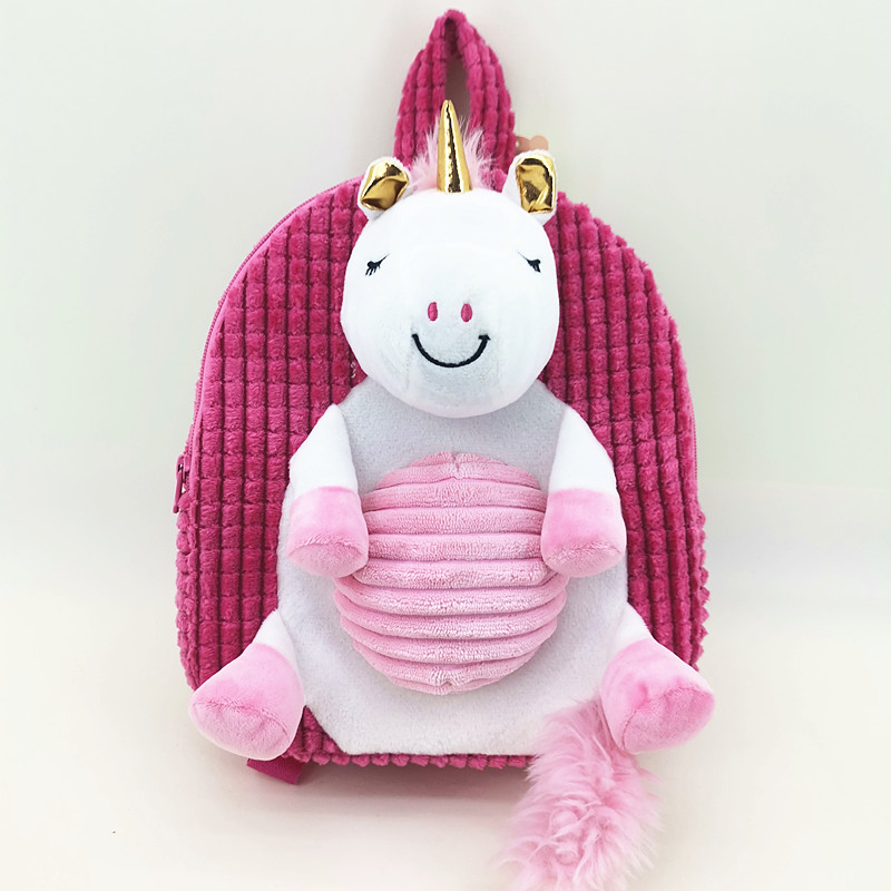 Pink unicorn backpack
