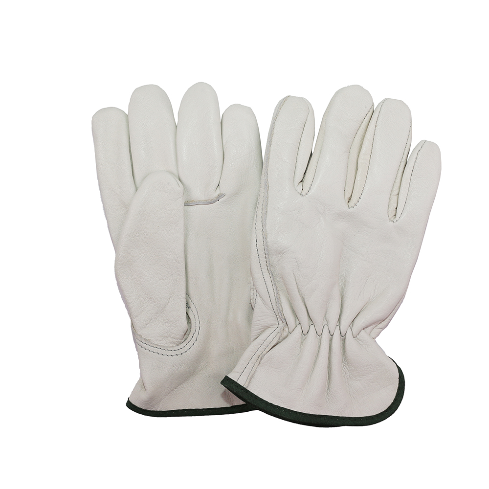 Sheep grain leather driver glove