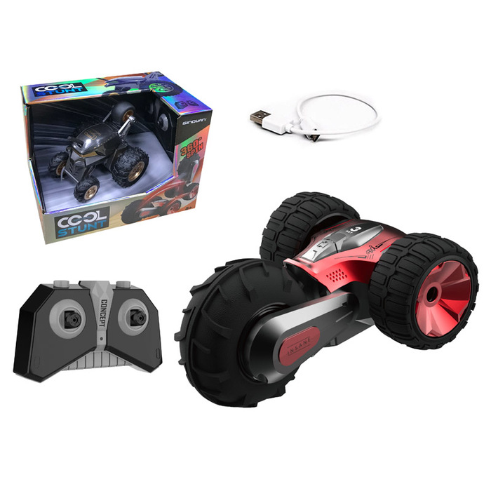 Rc car factory best selling radio control toys 360 degree spinning cool rc stunt car