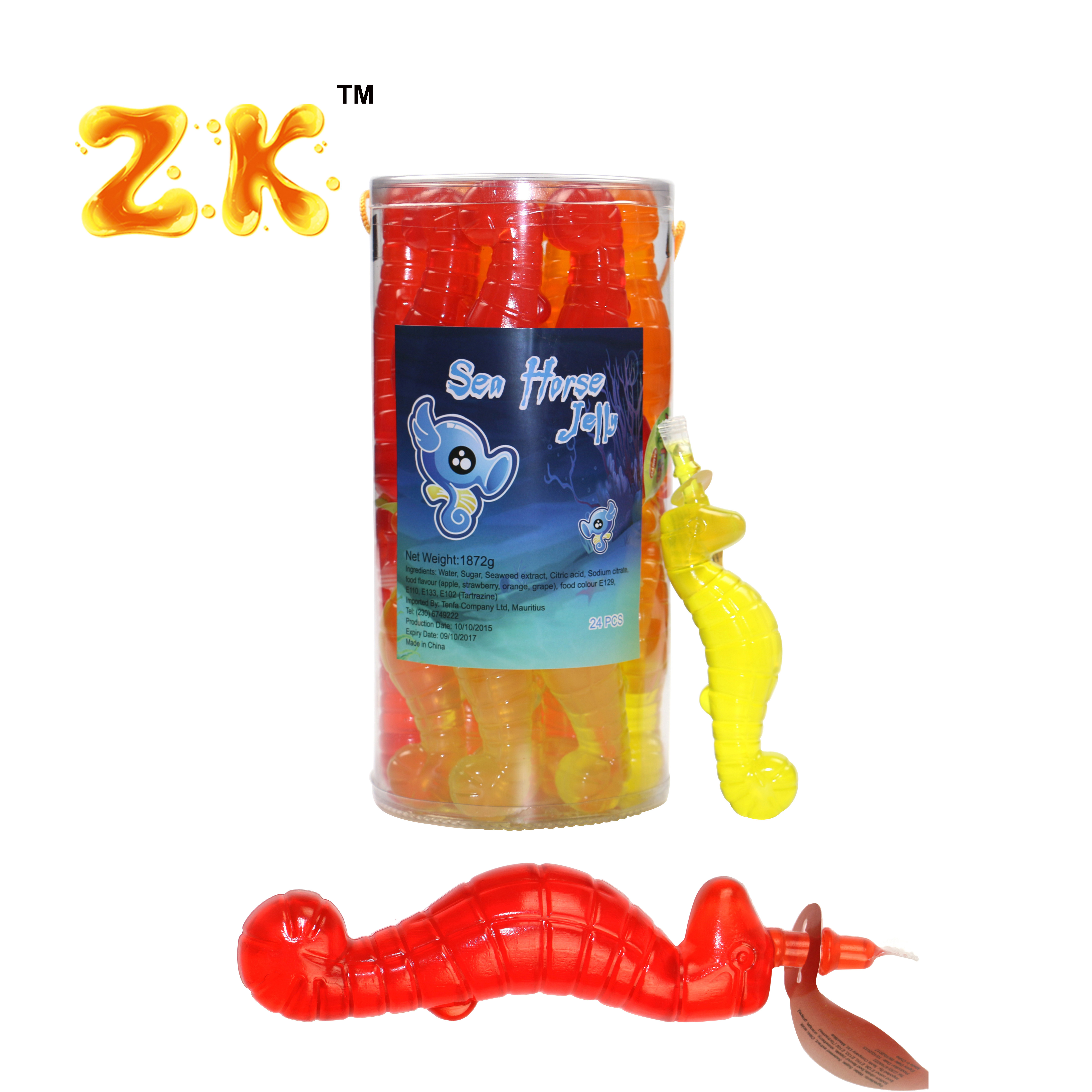 Seahorse Shape Jelly