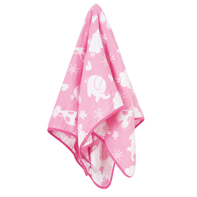 6 Layers 100%Cotton Jacquard Baby Blankets