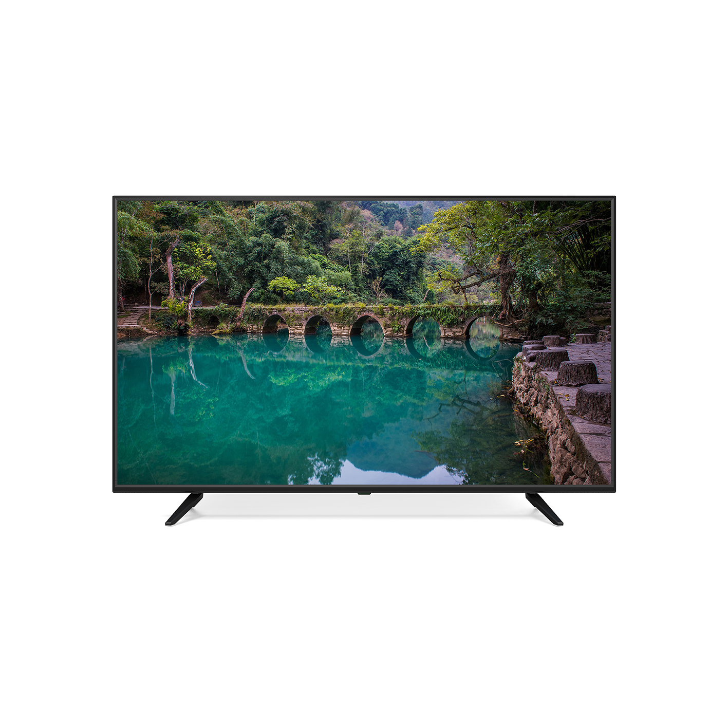 SQY 55'' LED TV/slim bezel/ 4K Ultra HD (2160P)/ 2K FHD(1080P) Smart TV/Non-smart TV/ A Series/ Television