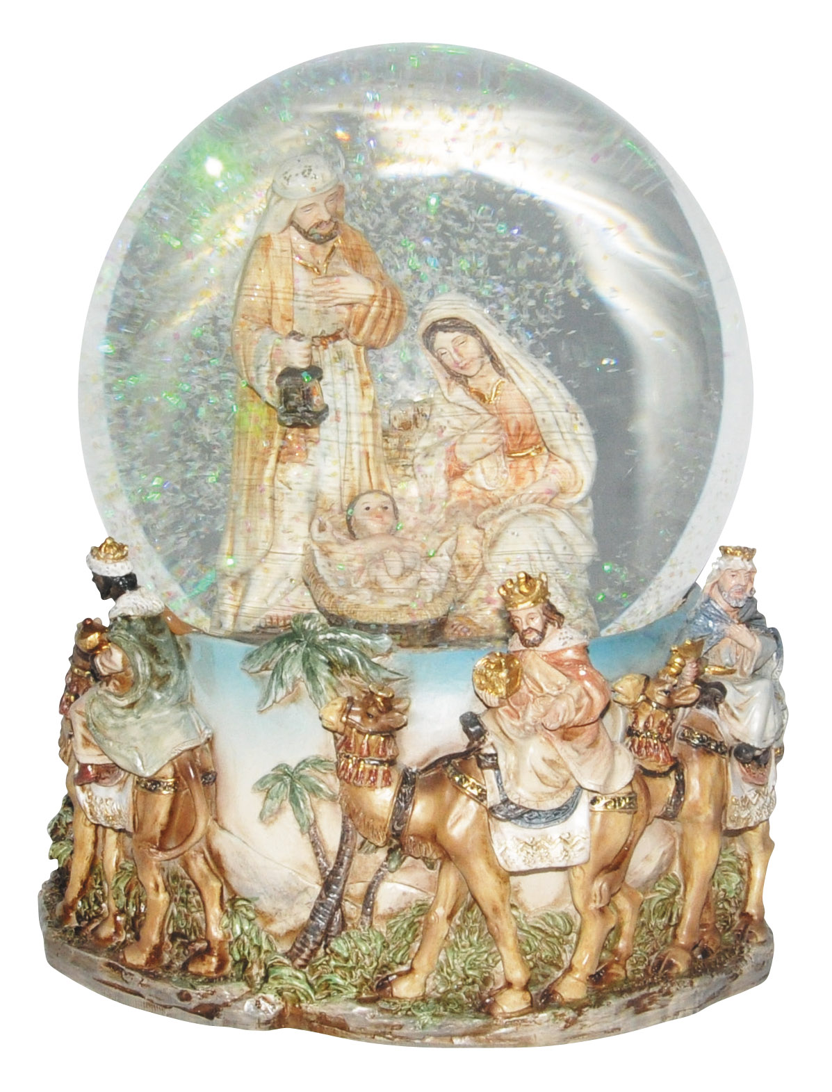 Nativity water globe