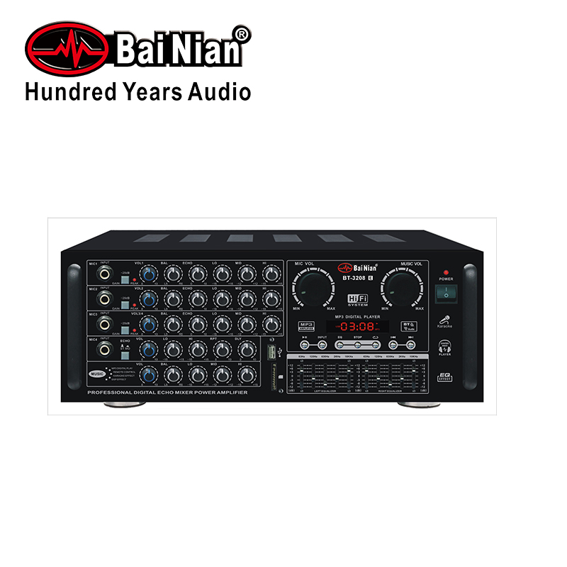 Amplifier(Karaoke Stereo Home Amplifier with Equalizer Control)