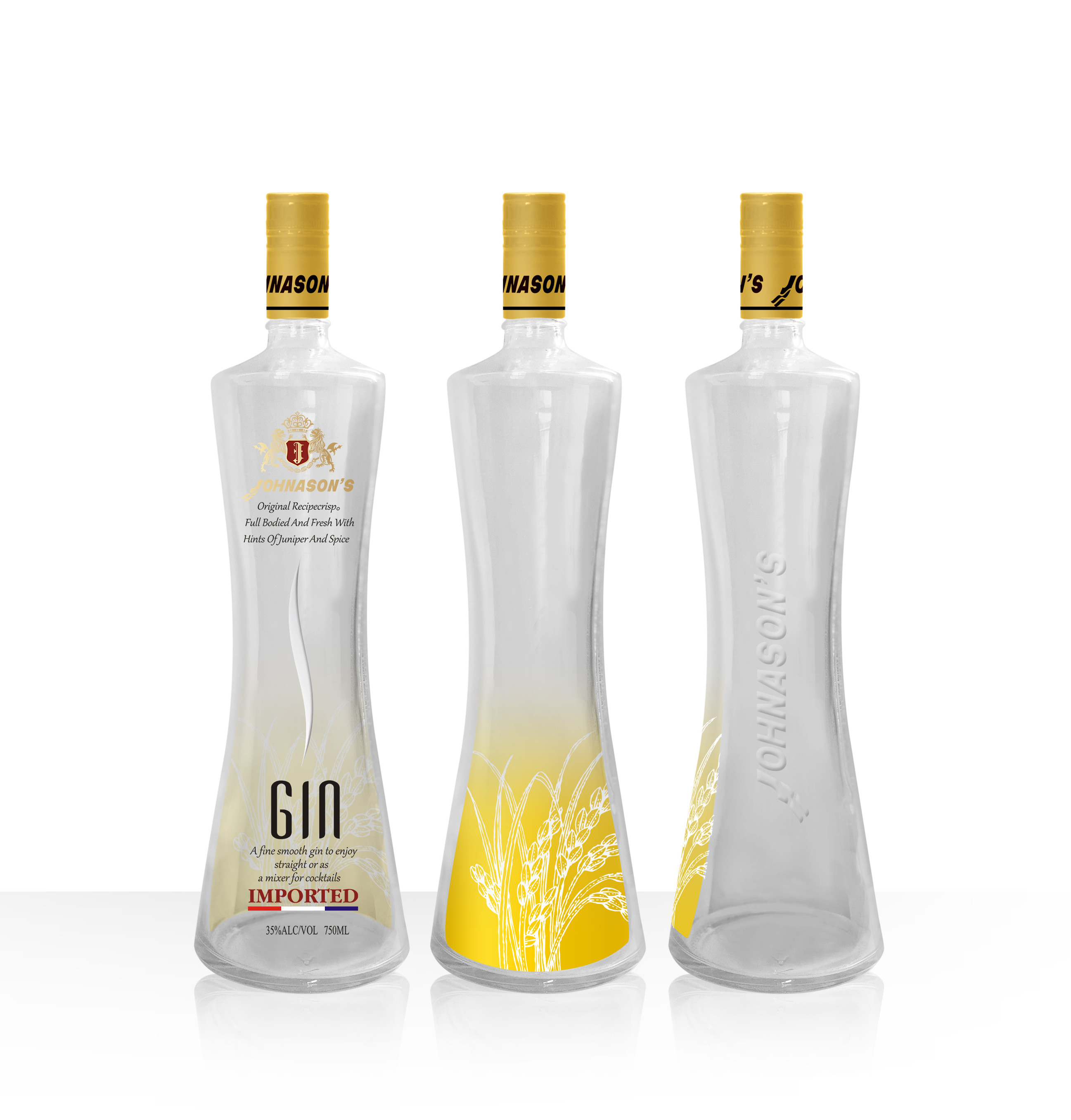 750ml Johnason's Gin