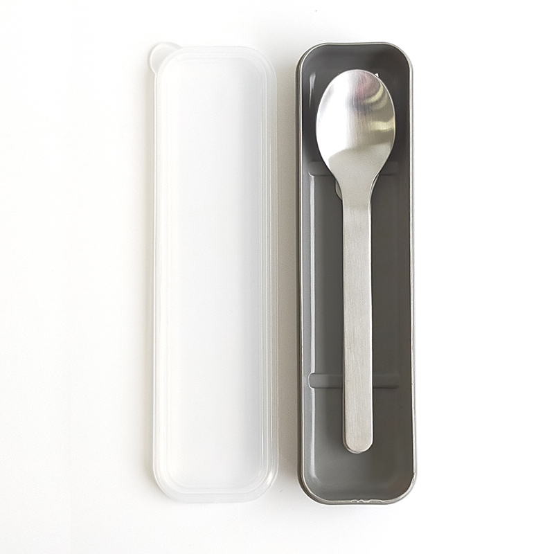 Portable stainless steel cutlery set - To go sunshine 3pcs set